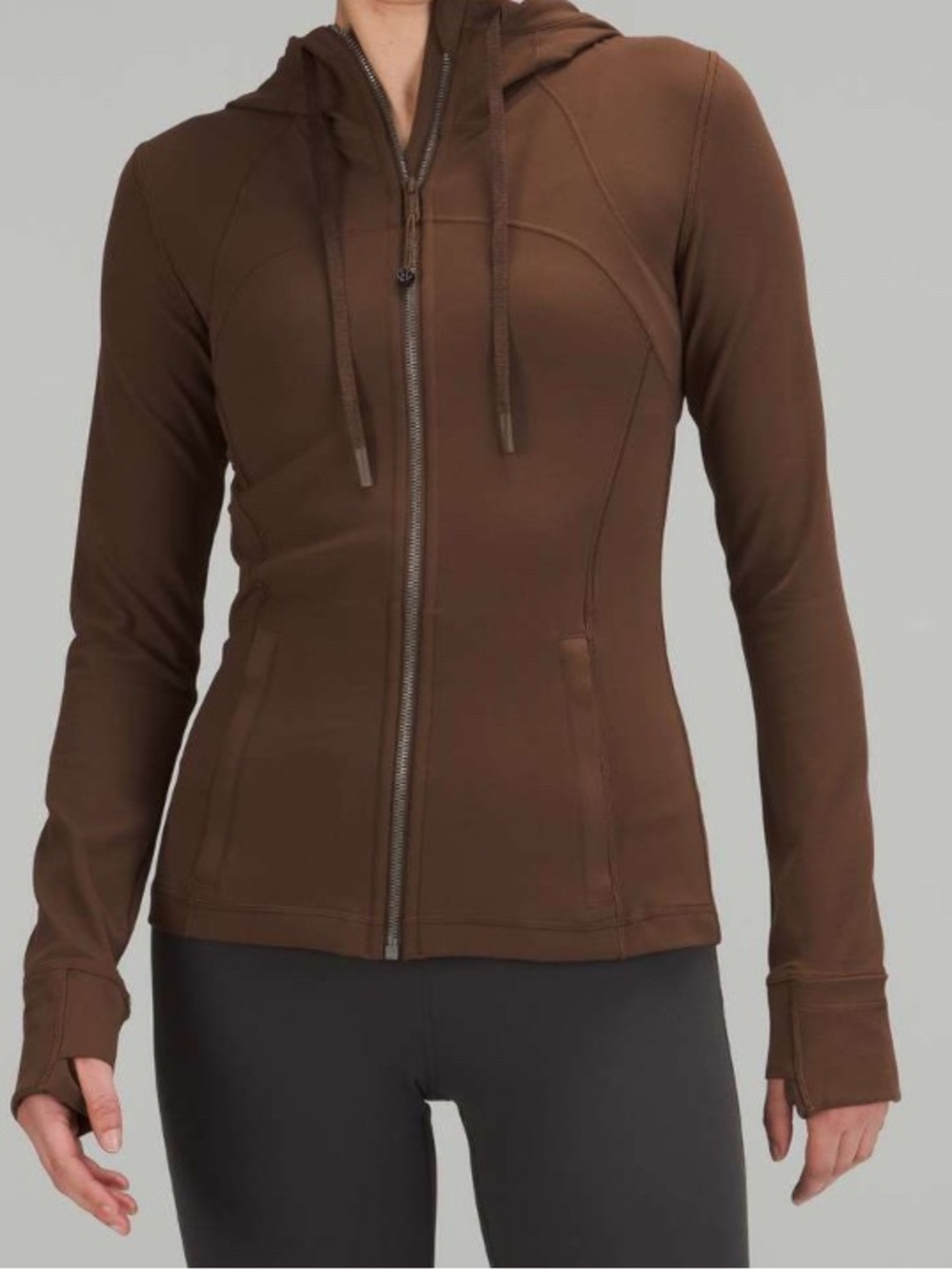 NWT Lululemon Hooded Define Jacket *Nulu Java size 4 - Picture 1 of 3